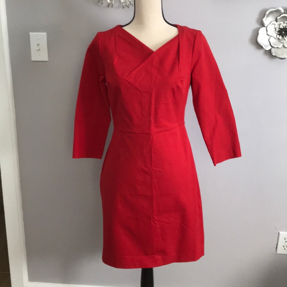 Red dress